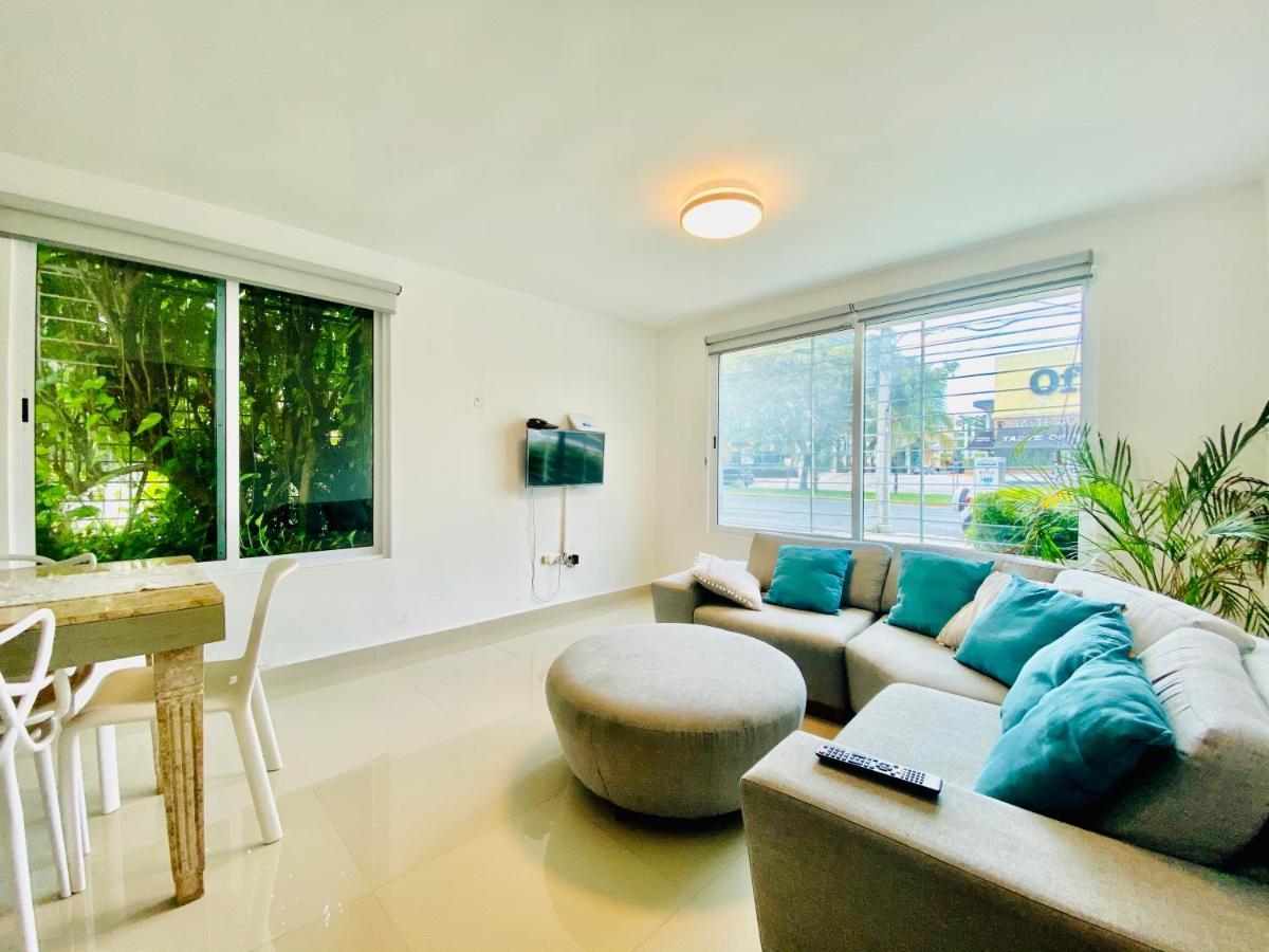Apartamento Calido Y Moderno En La Entrada De La Zona Hotelera Канкун Экстерьер фото