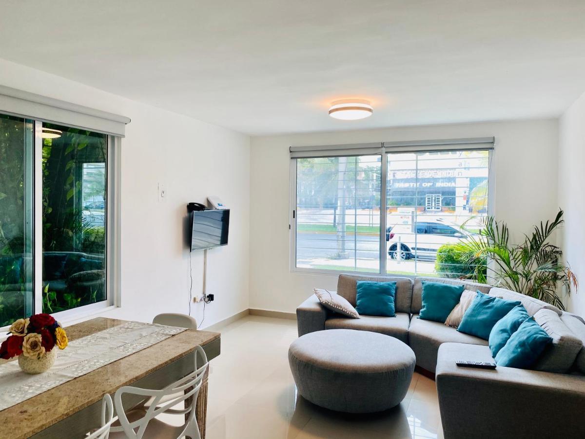 Apartamento Calido Y Moderno En La Entrada De La Zona Hotelera Канкун Экстерьер фото